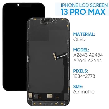Amazon.com: Screen Replacement for iPhone 13 Pro Max (Incell